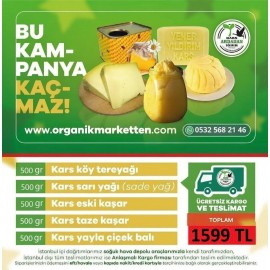 Kars Yöresel Ürünler Hediye Paketi (500 GR)
